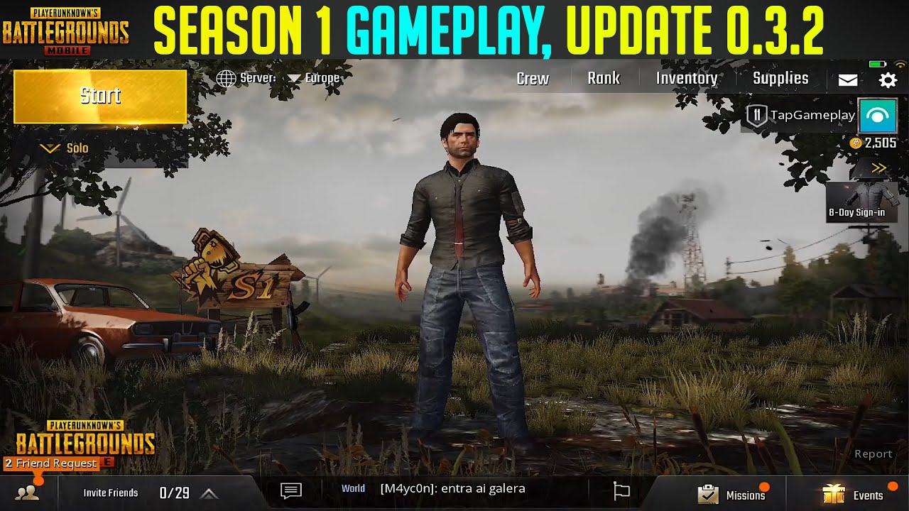 Sejarah Lengkap dan Terinci PUBG Mobile Season 1 2018