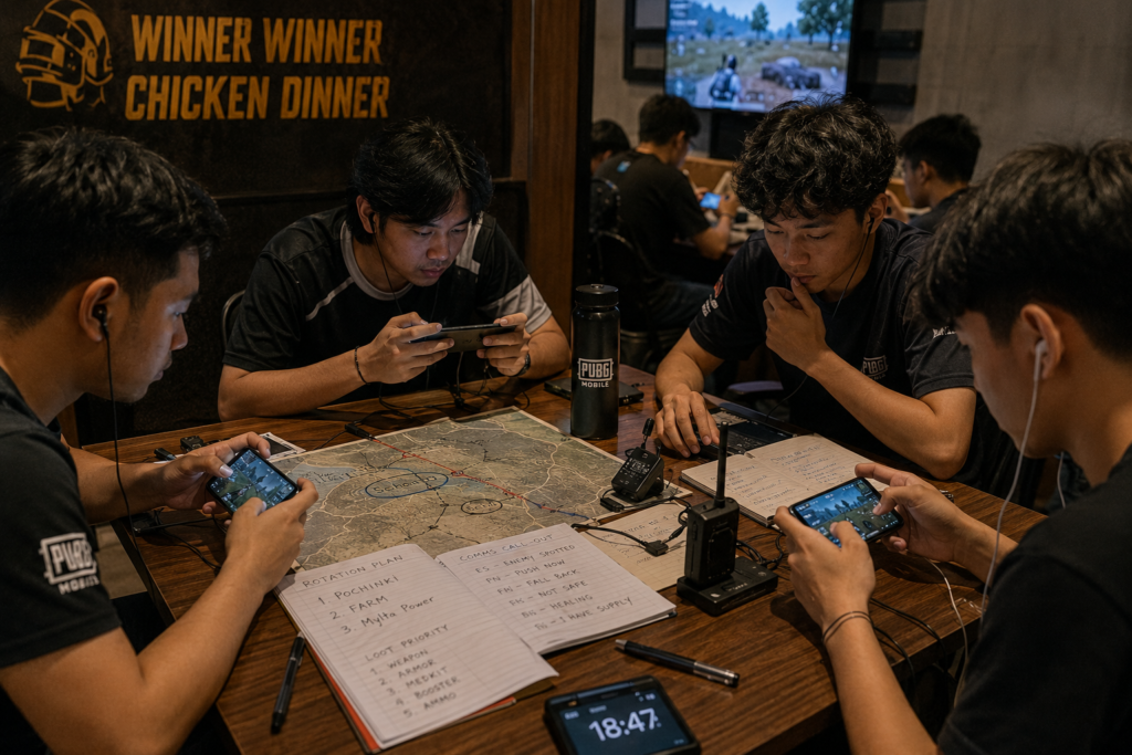 PUBG Mobile 44 Honor System, Cara Bawa Squadmu ke Crown's Abode
