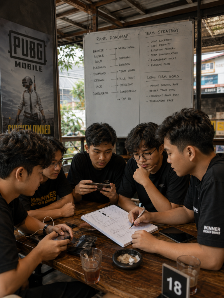 PUBG Mobile 44 Honor System, Cara Bawa Squadmu ke Crown's Abode