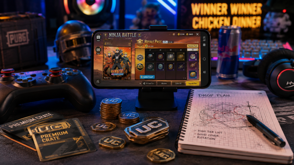 PUBG Mobile x Naruto Shippuden Resmi Rilis Hari Ini: Panduan Skin Sasuke, Prize Path, dan Reward Gratis 2026